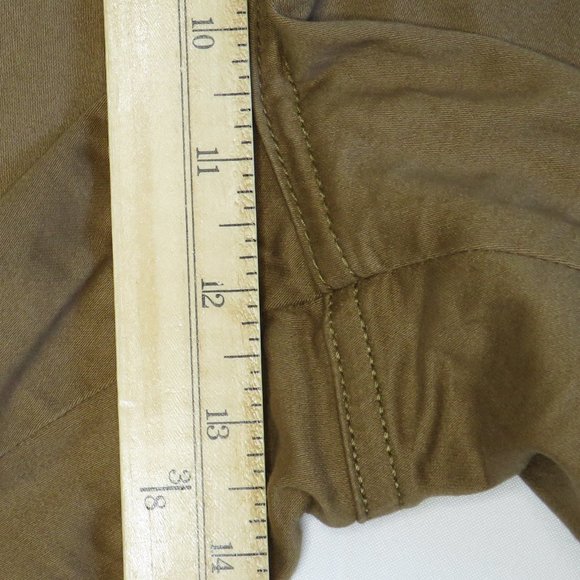 George* Men's 1.5" Belt Loop Multipocketed Flat Front Chocolate Shorts~ Size 38 - Picture 5 of 12